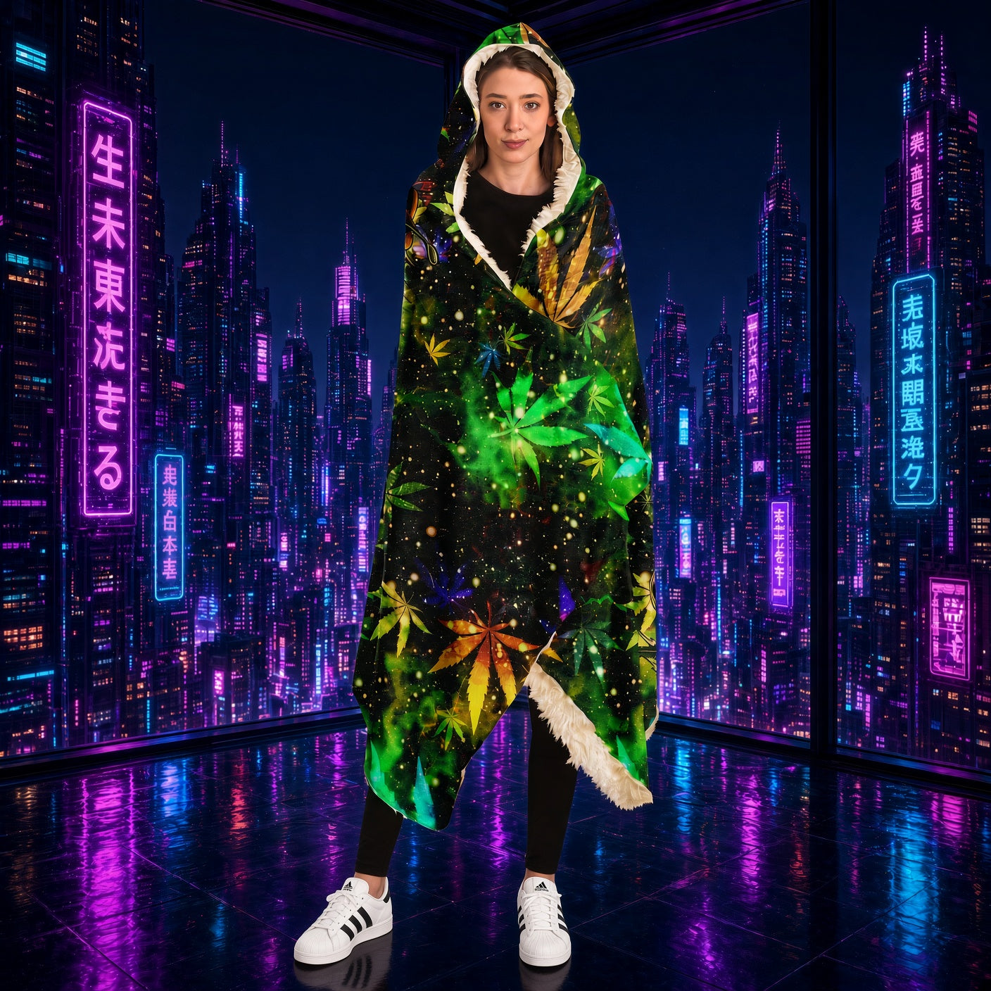 Cannabeast Hooded Blanket