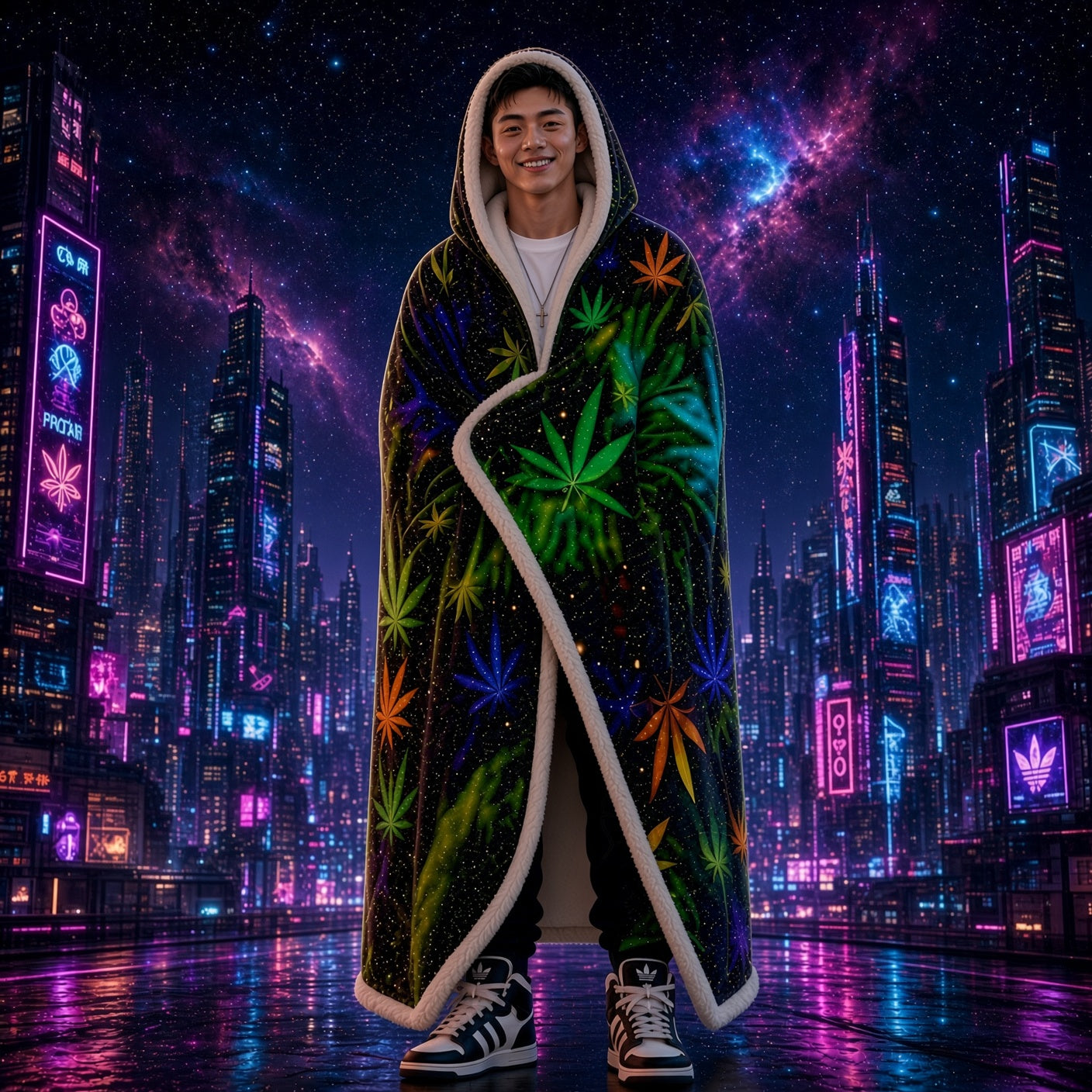Cannabeast Hooded Blanket