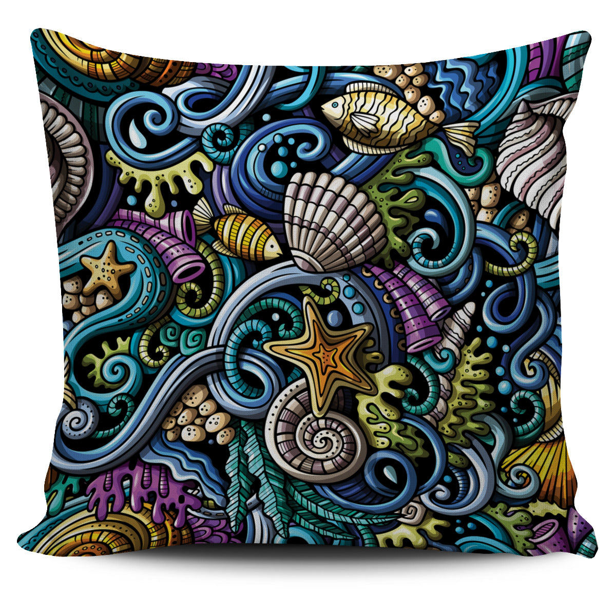 Ocean Funk Pillow Cover