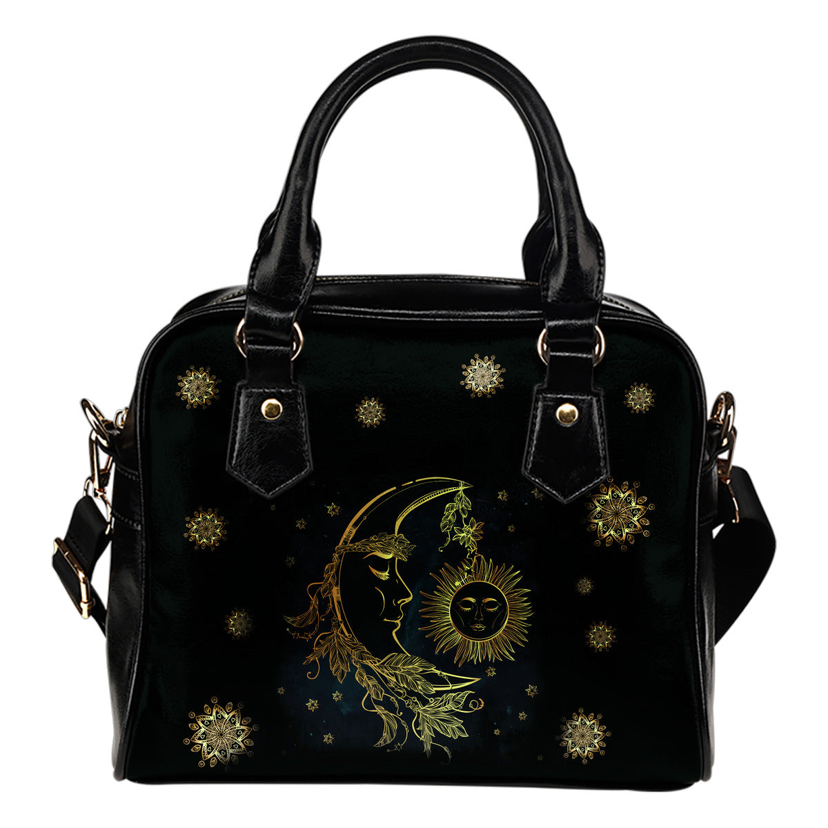 Sun &amp; Moon Shoulder Handbag
