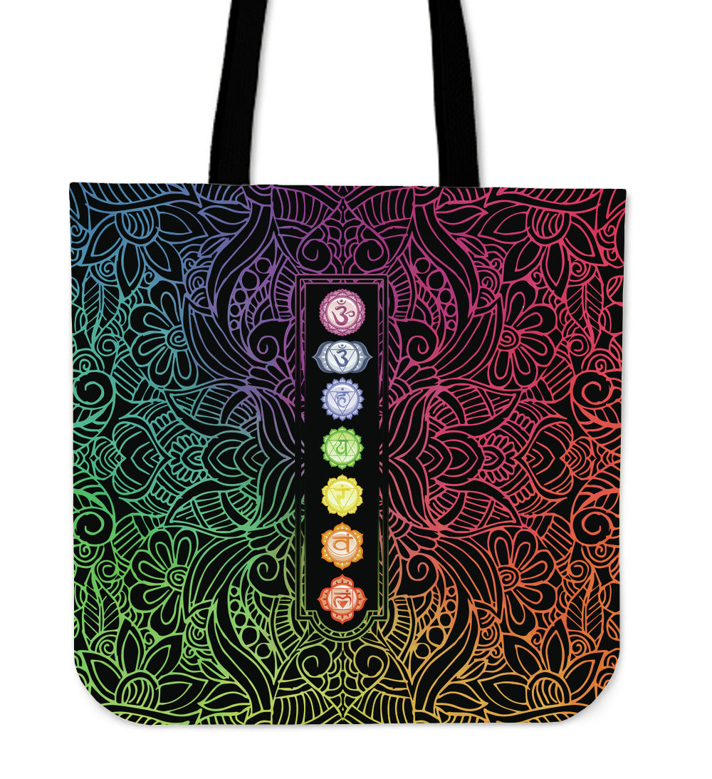 Chakra Highlight Tote Bag - Modern Style
