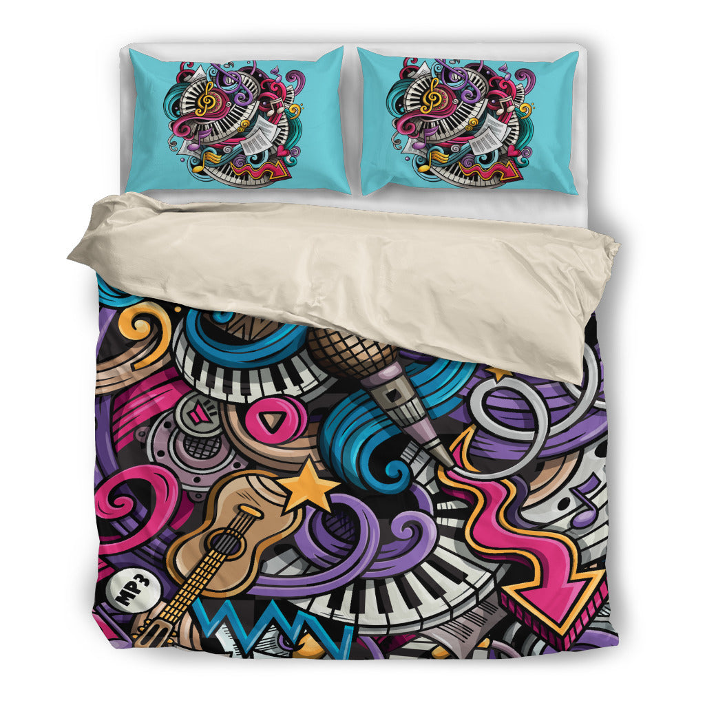 Music Instrument Bedding