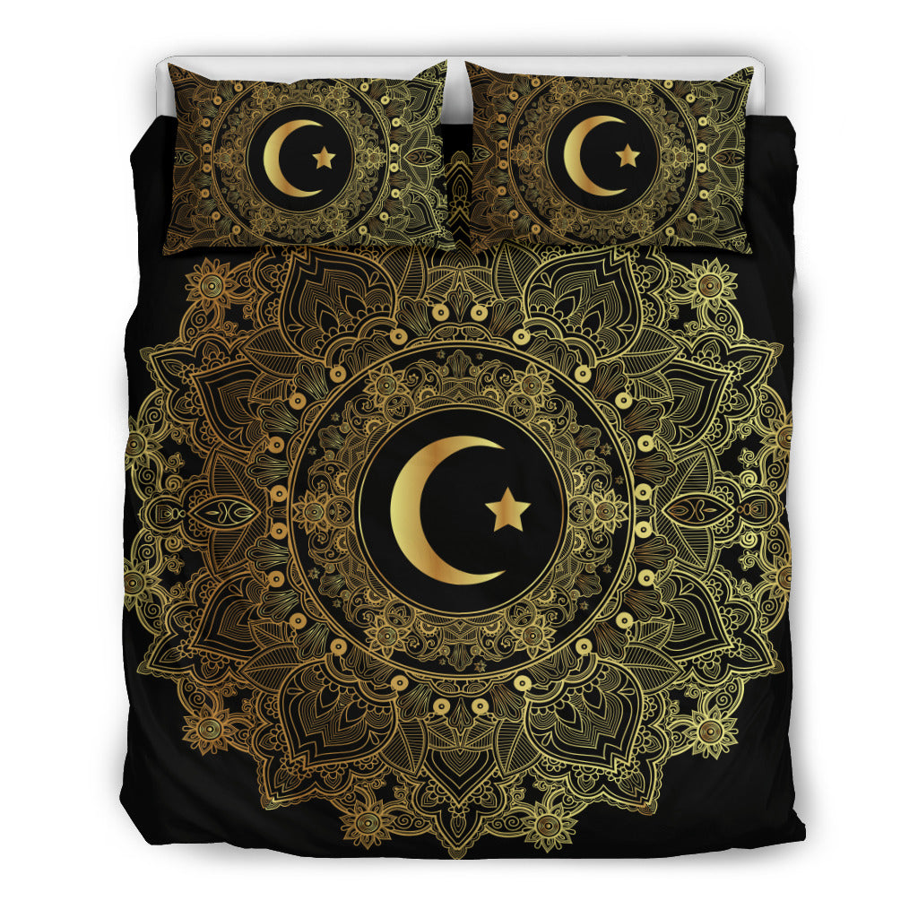 Mandala Moon Bedding