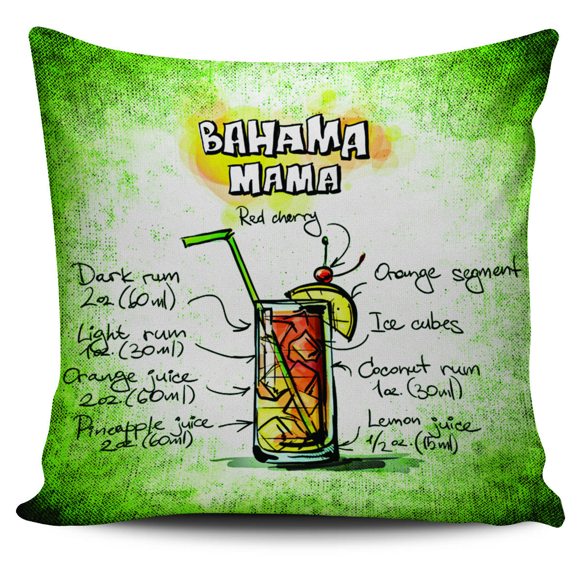 Bahama Mama Pillow Cover - Modern Style
