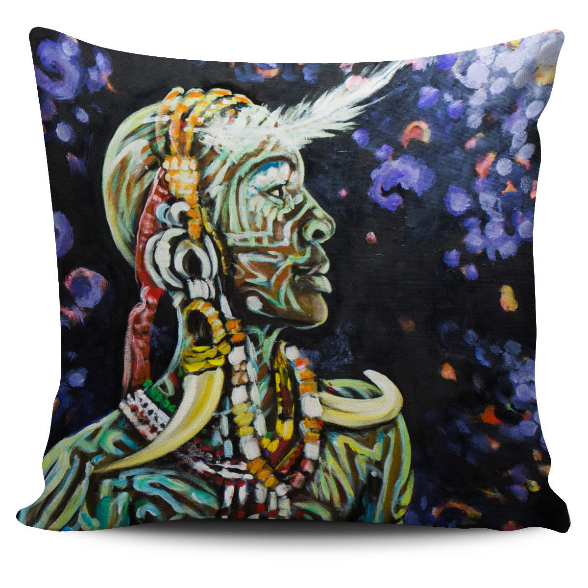 Deep Roots Pillow Cover - Modern Style