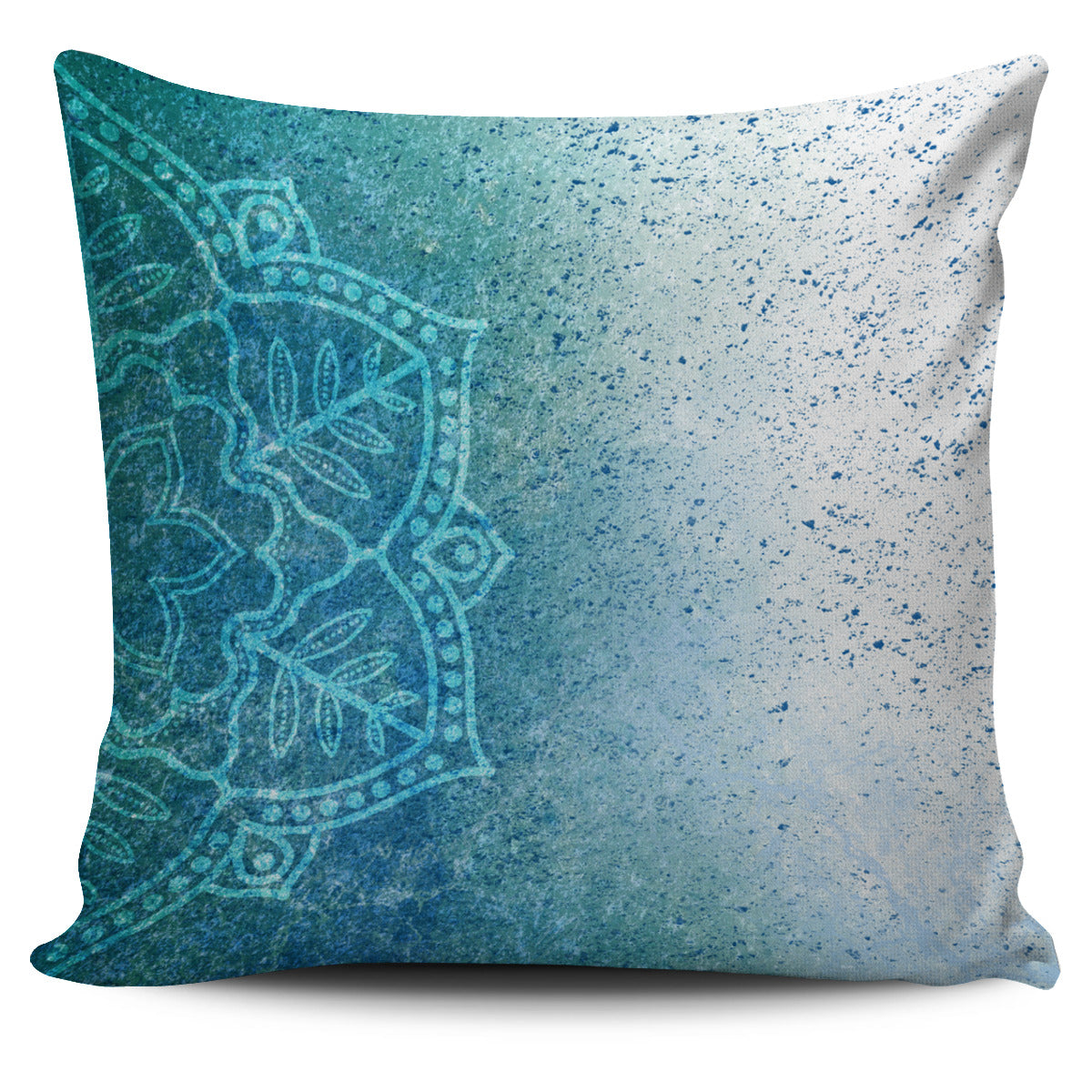 Mandala Blue Pillow Cover 