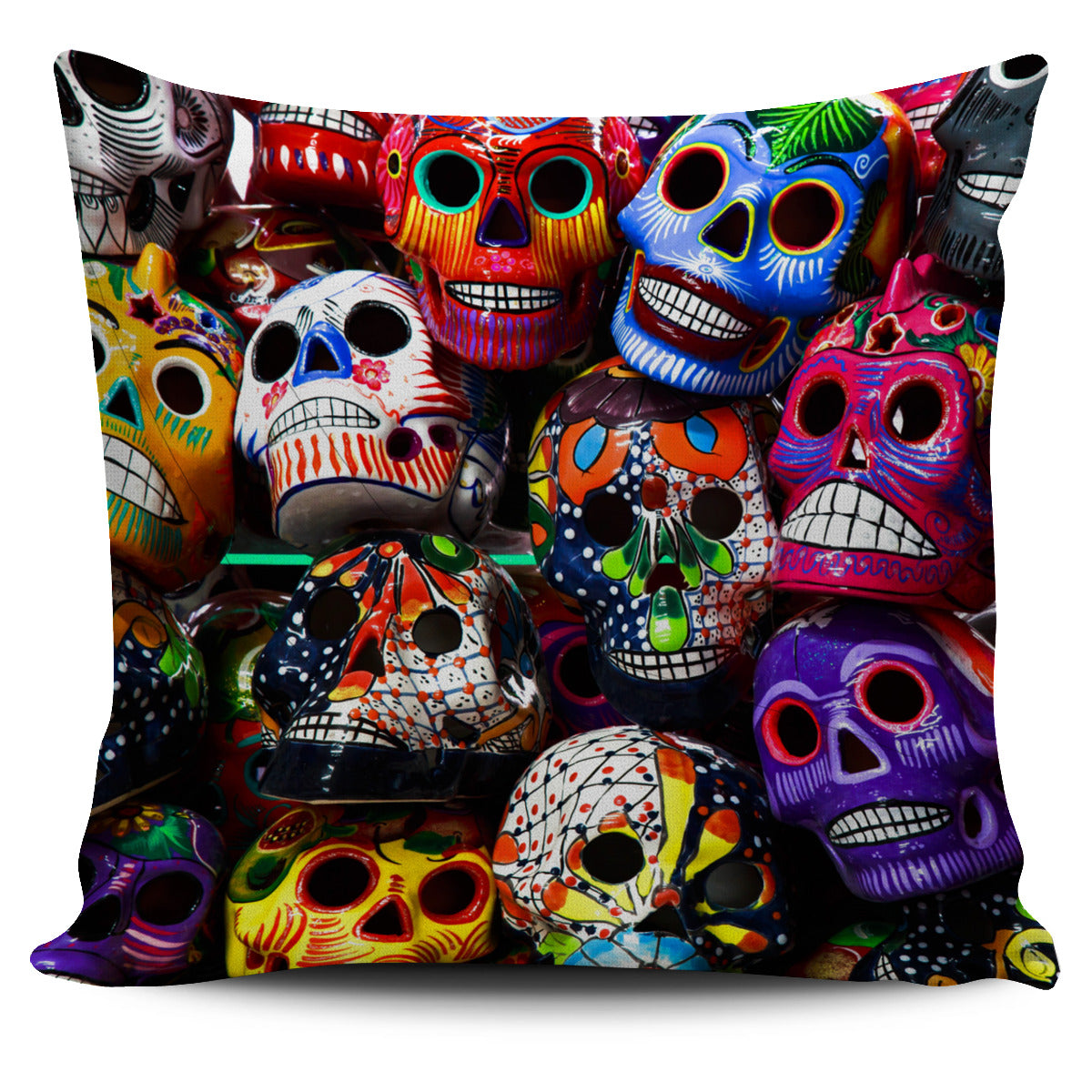 Sugar Skulls Pillow Cover