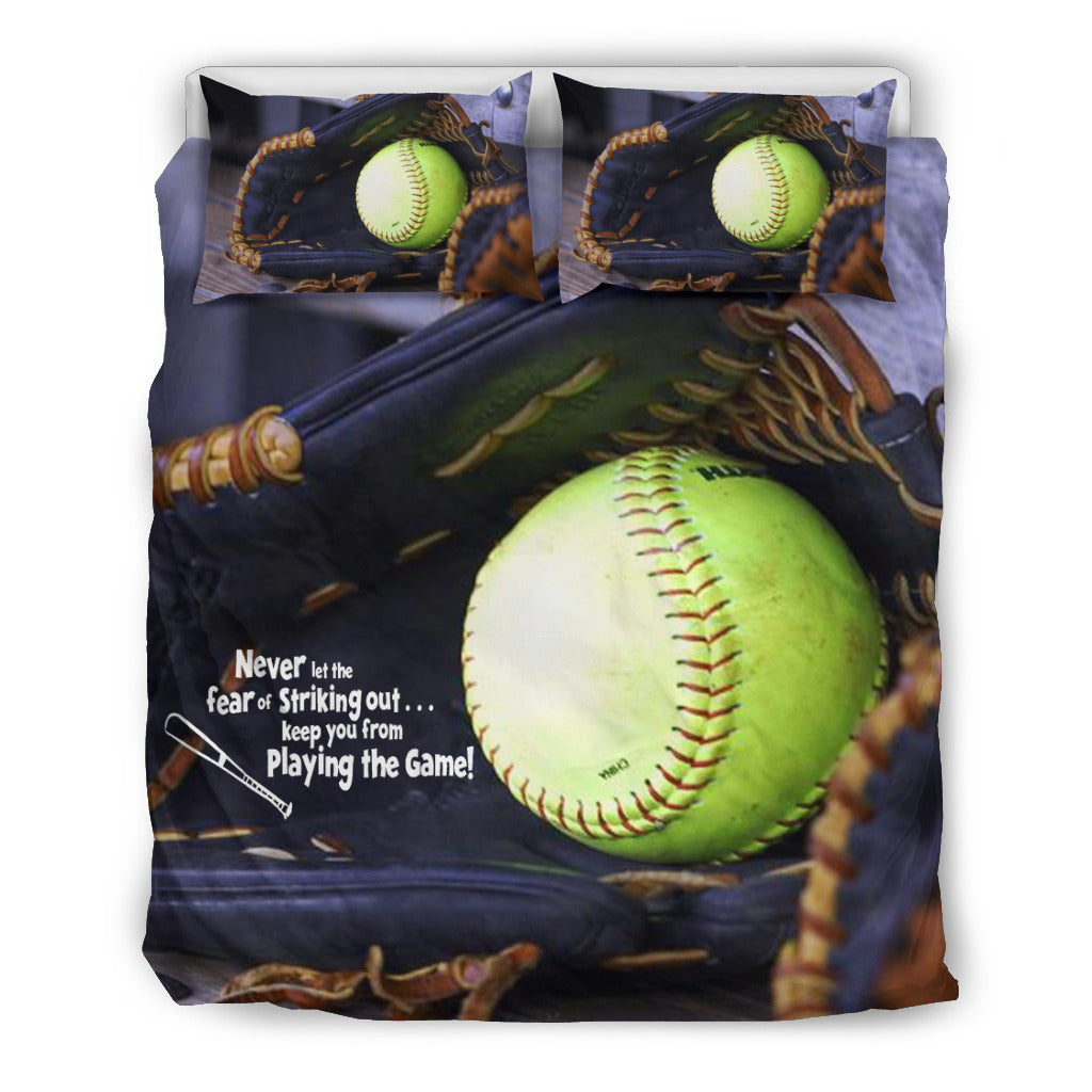 Softball Glove Bedding 