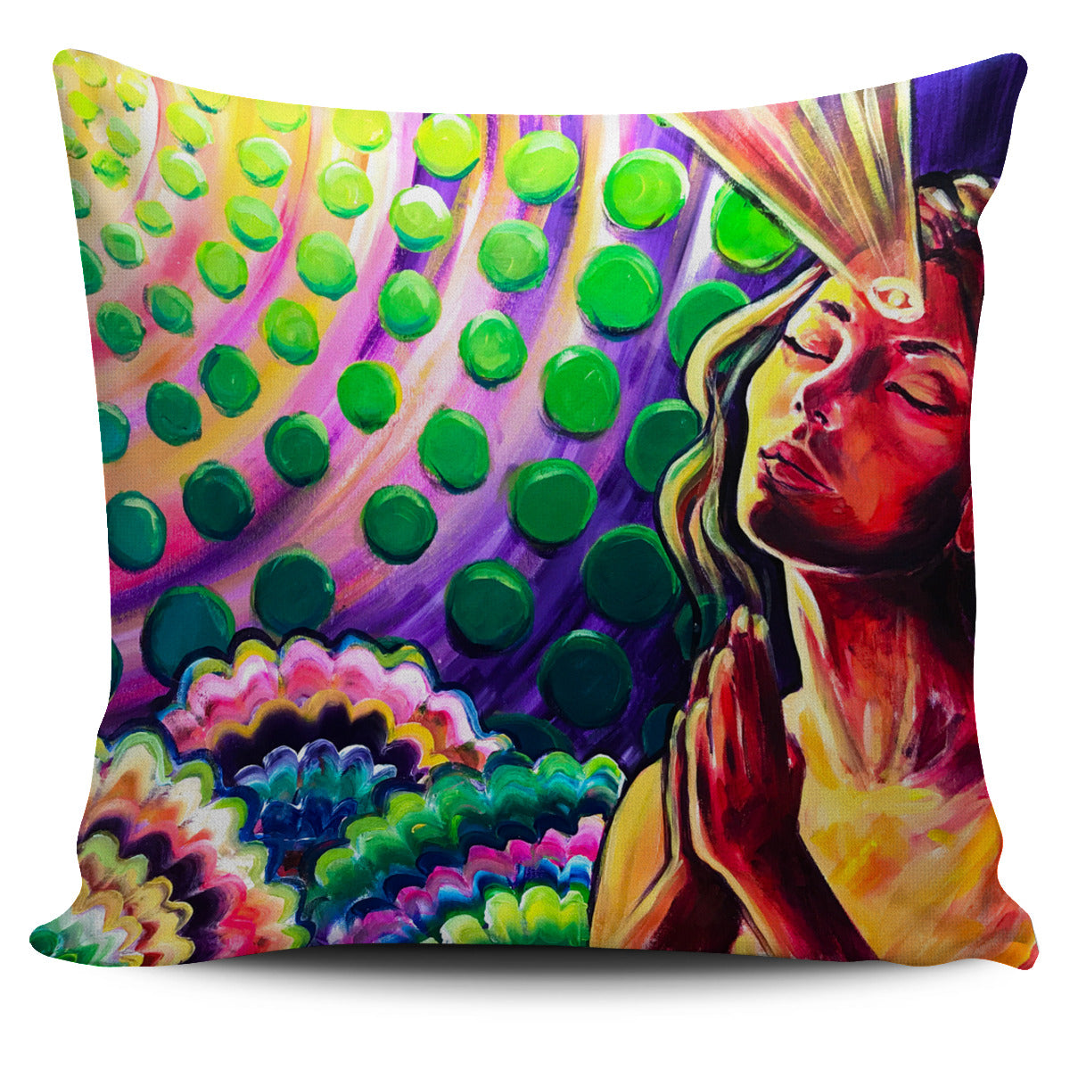 Thankful Prayer Pillow Cover