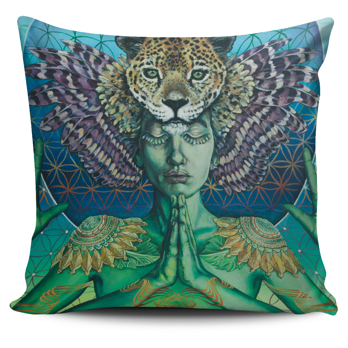 Self Portrait Pillow Cover