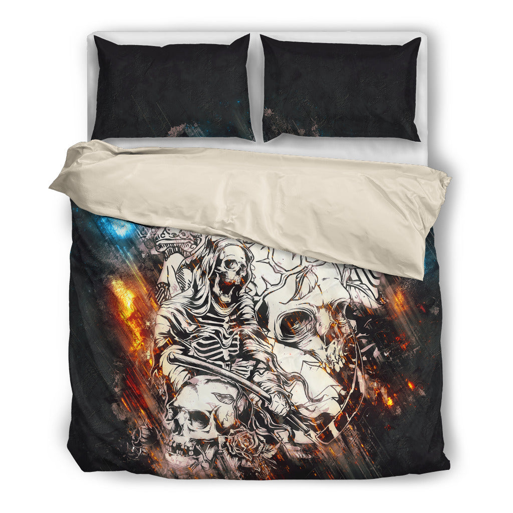 Angles and Skulls Bedding - Modern Style
