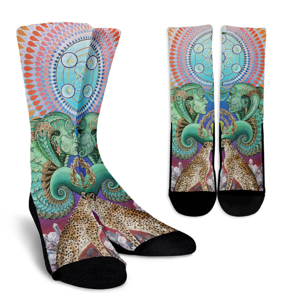 Reflection Reaction Socks