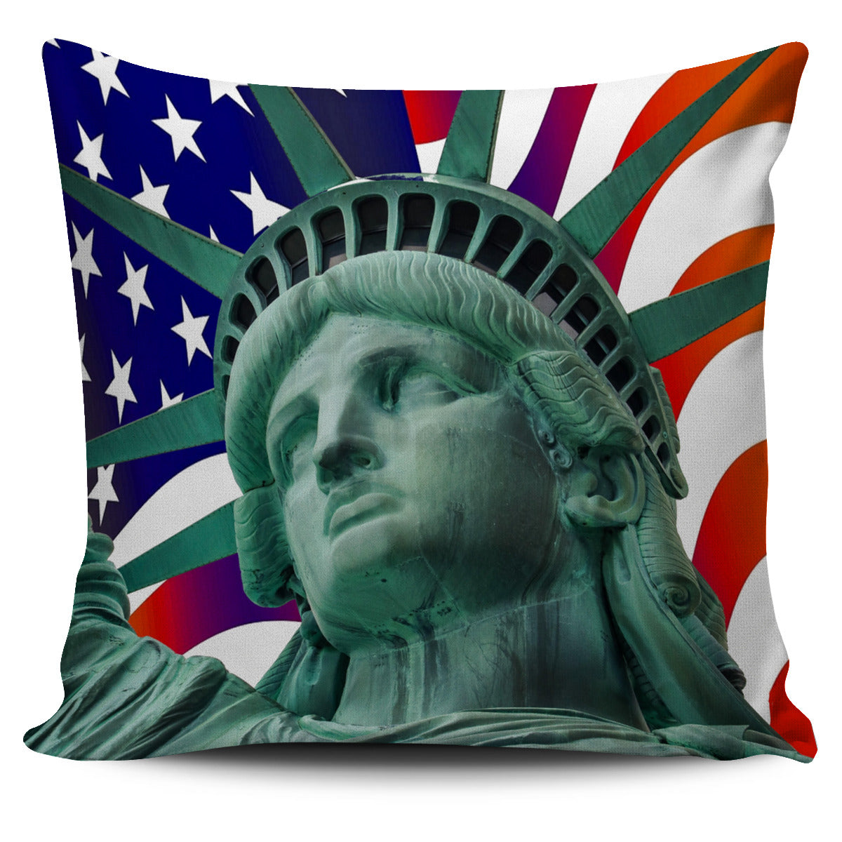 Liberty Flag Pillow Cover
