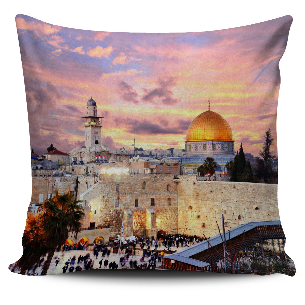 Jerusalem Pillow Cover