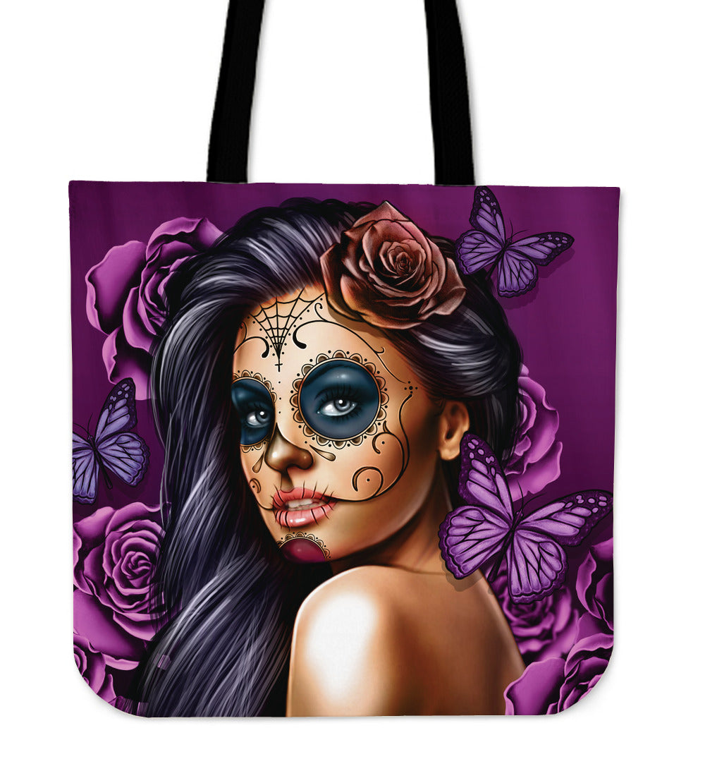 Tote Bag Calavera (Purple)