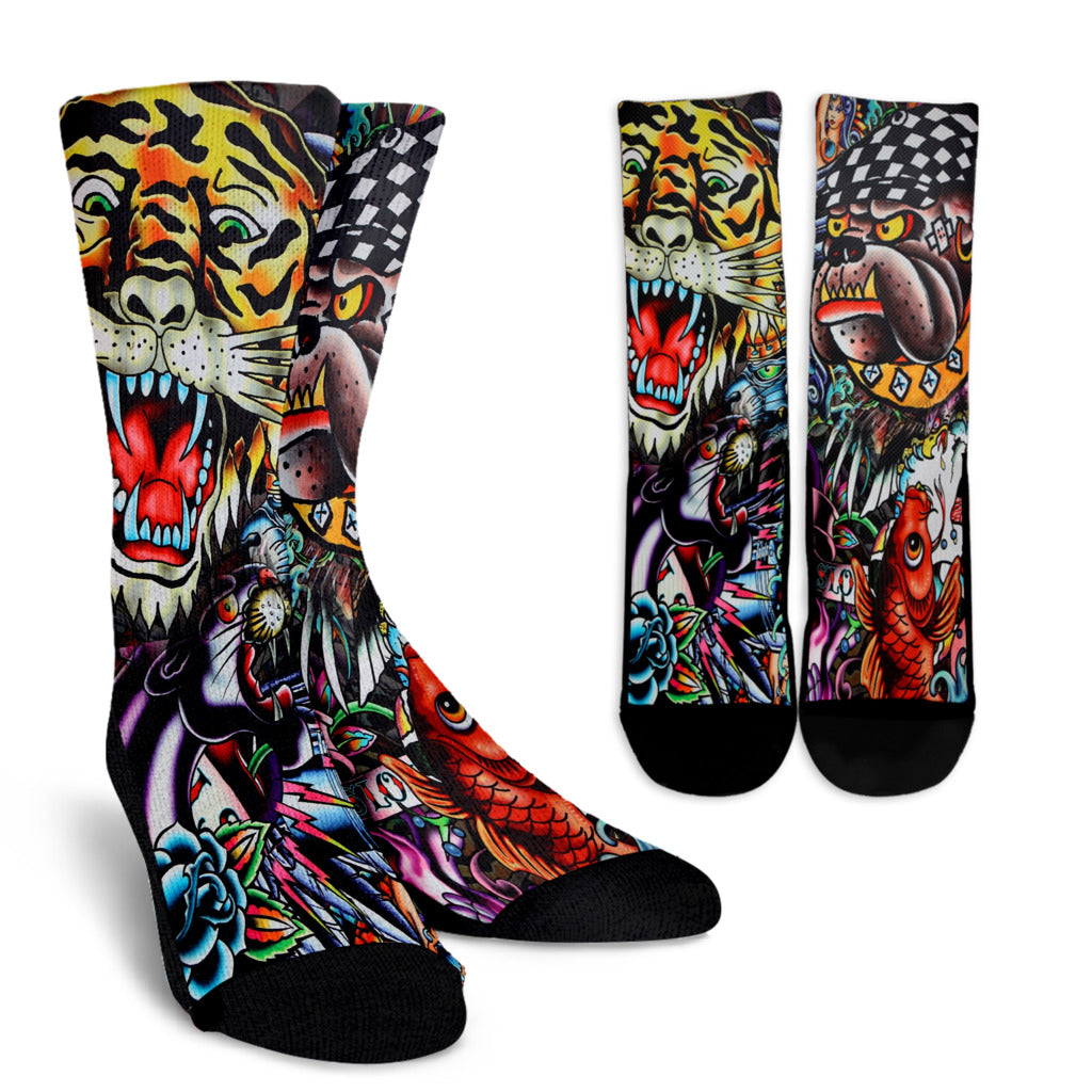 Tattoo Art Socks