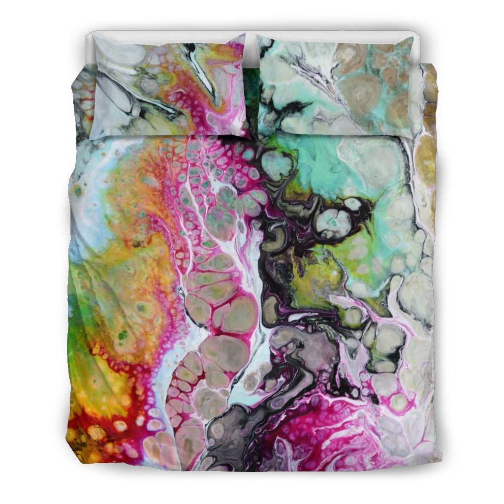 Beige Abstract Bedding - Modern Style