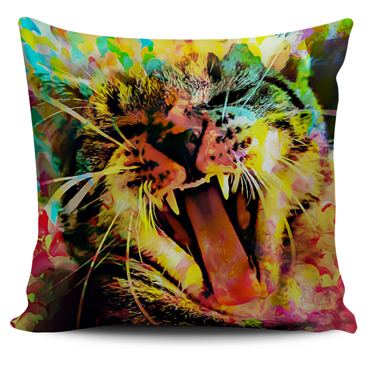 Cat Pillow Cover - Modern Style