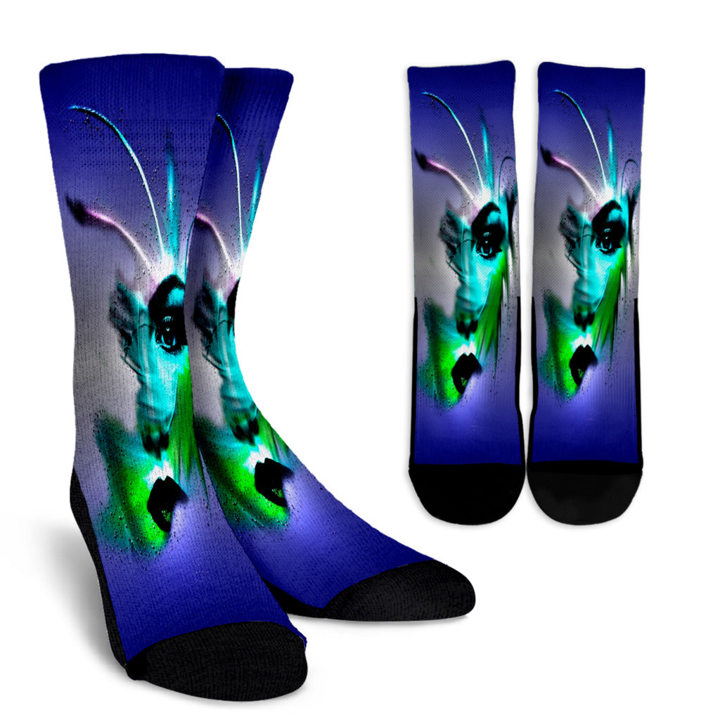 Mystery Woman Socks