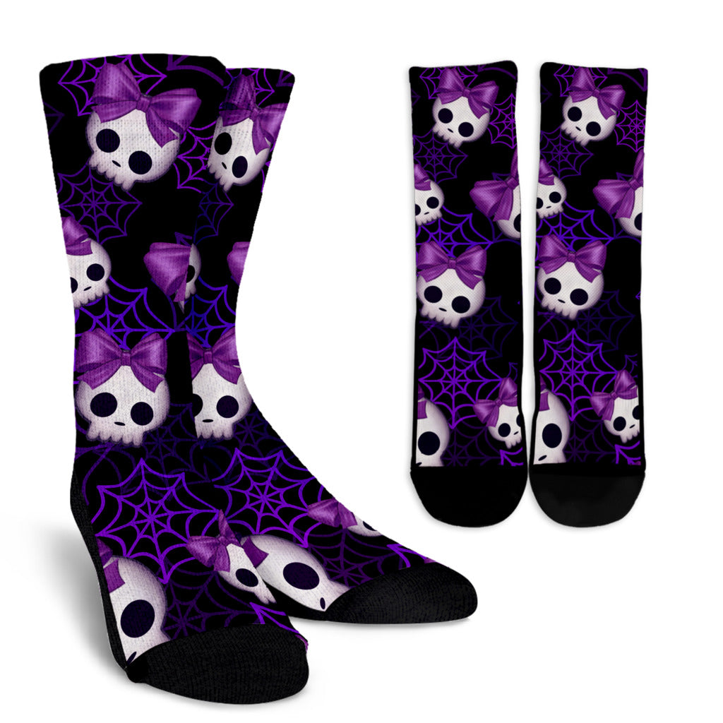 Lady Skull Socks