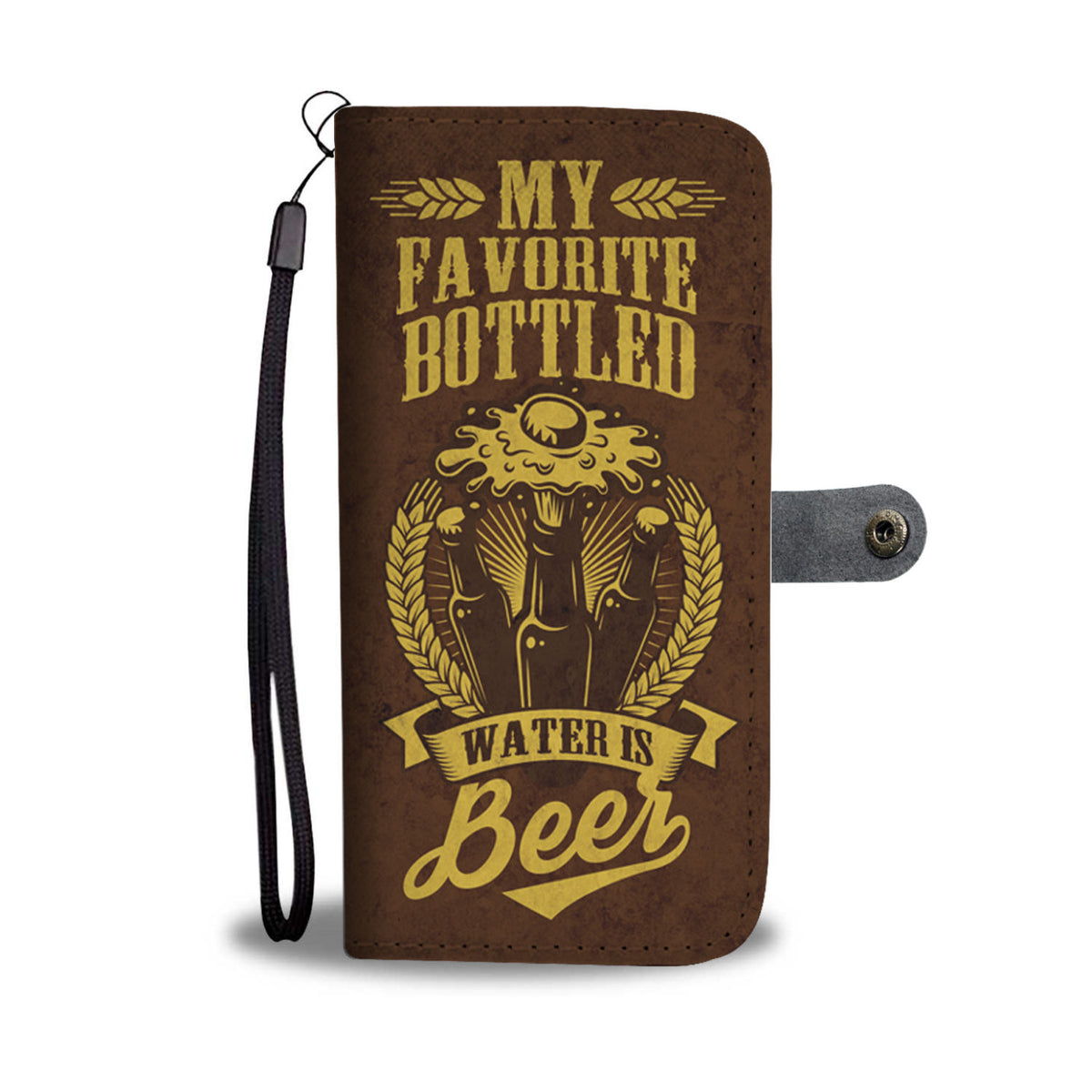 Modern beer Wallet Case