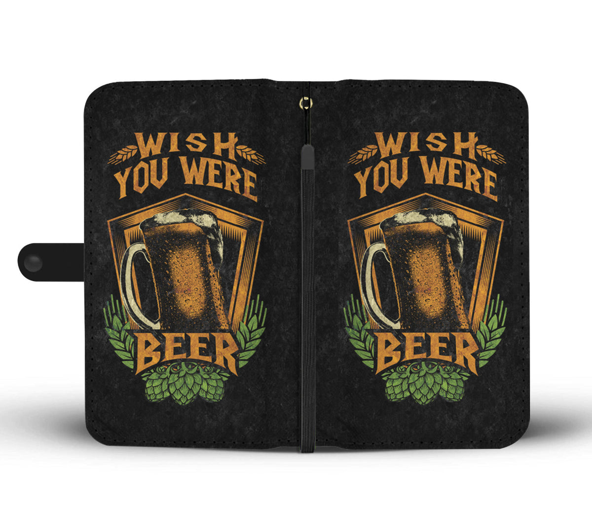 Modern beer Wallet Case
