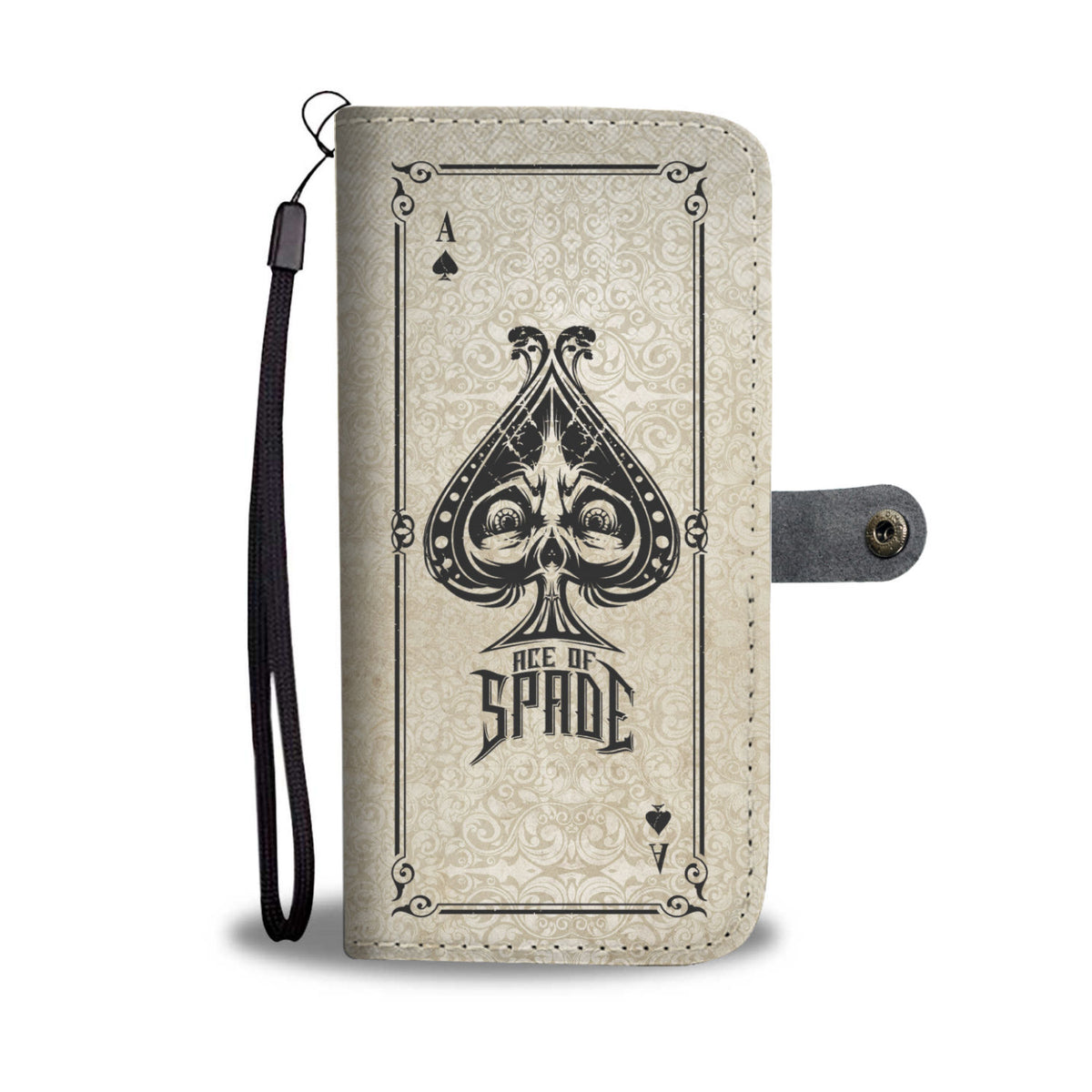 MODERN Ace of Spades WALLET CASE