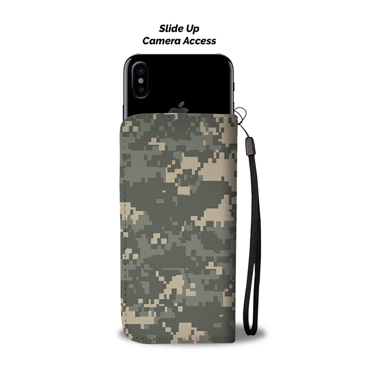 MODERN camo pattern WALLET CASE