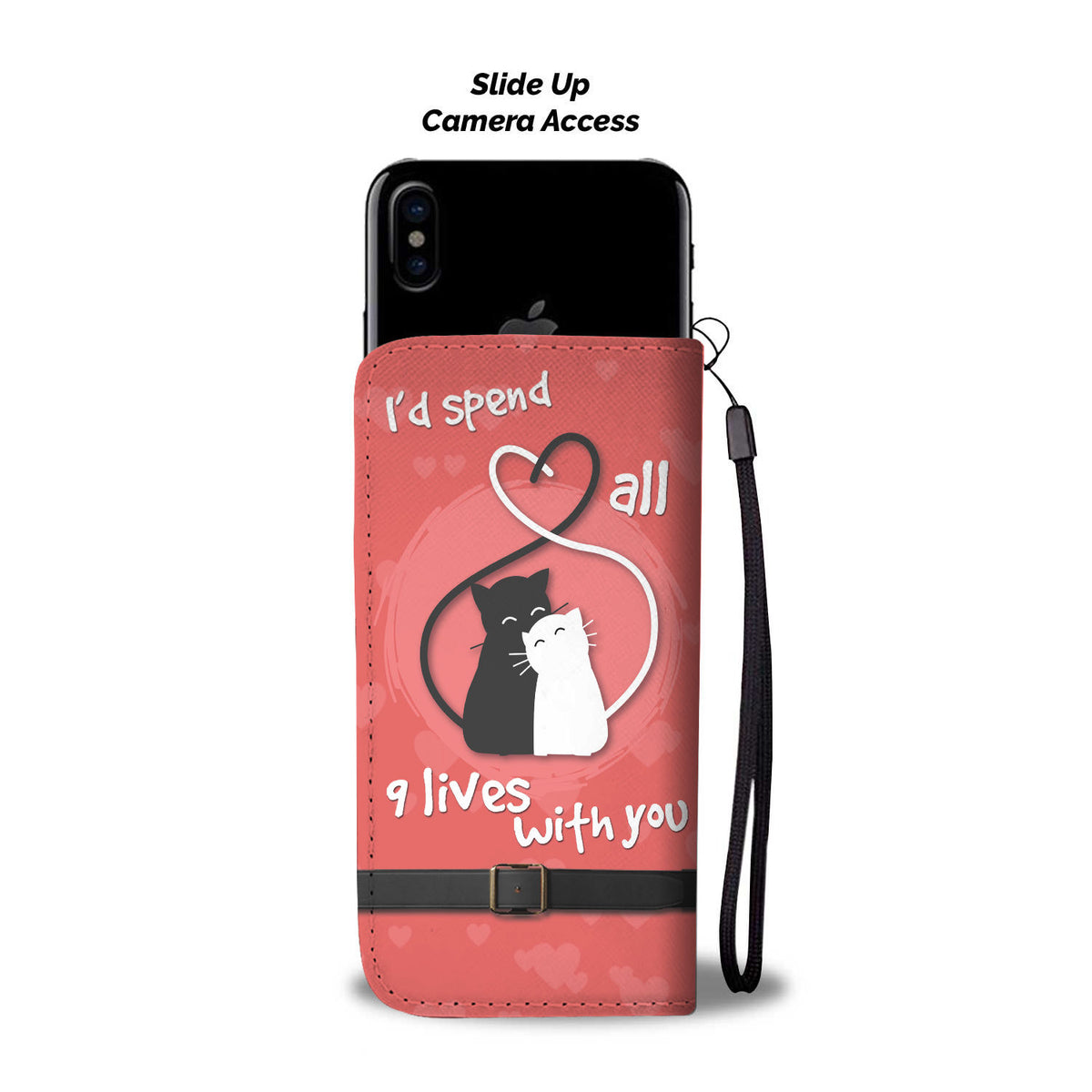 MODERN Cat WALLET CASE
