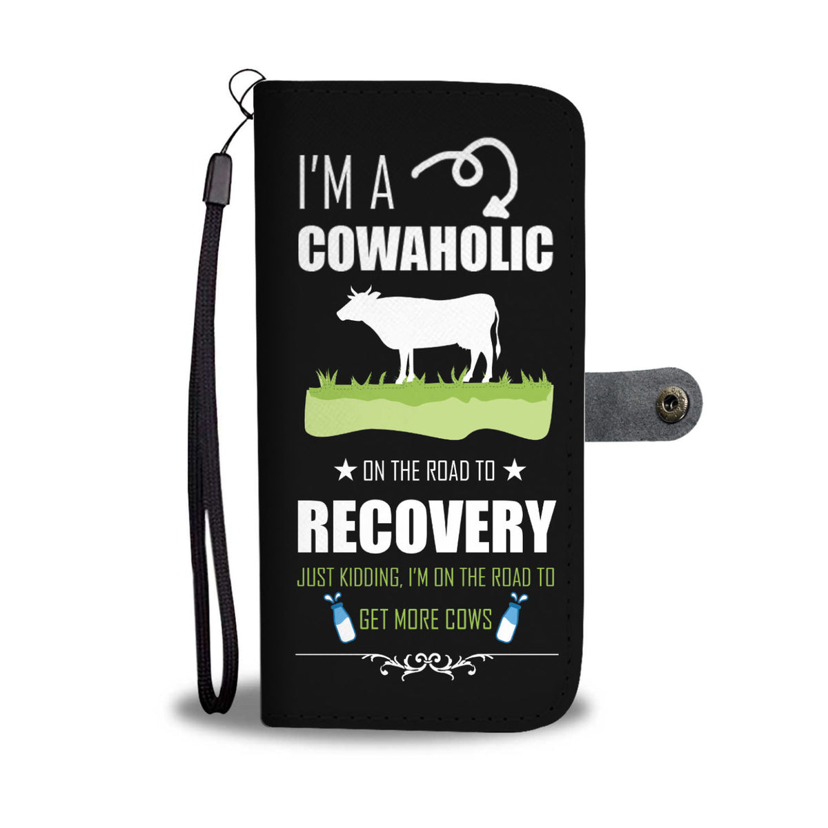 MODERN Cow Lover WALLET CASE
