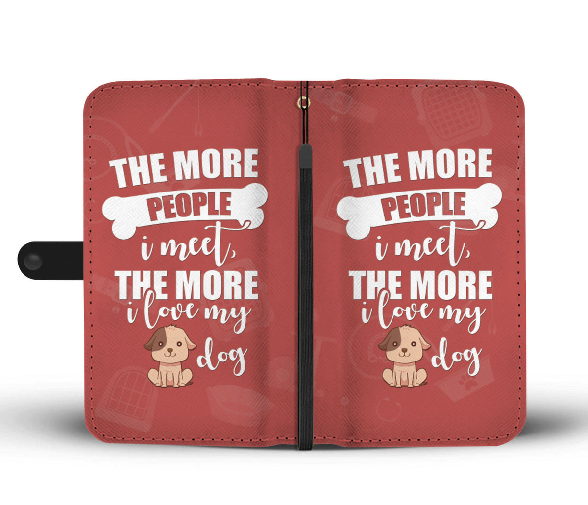 MODERN Dog lover WALLET CASE