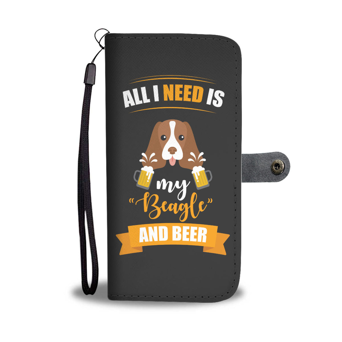 MODERN Beagle WALLET CASE