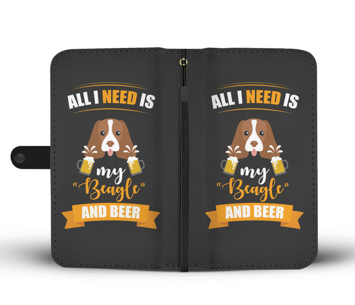 MODERN Beagle WALLET CASE