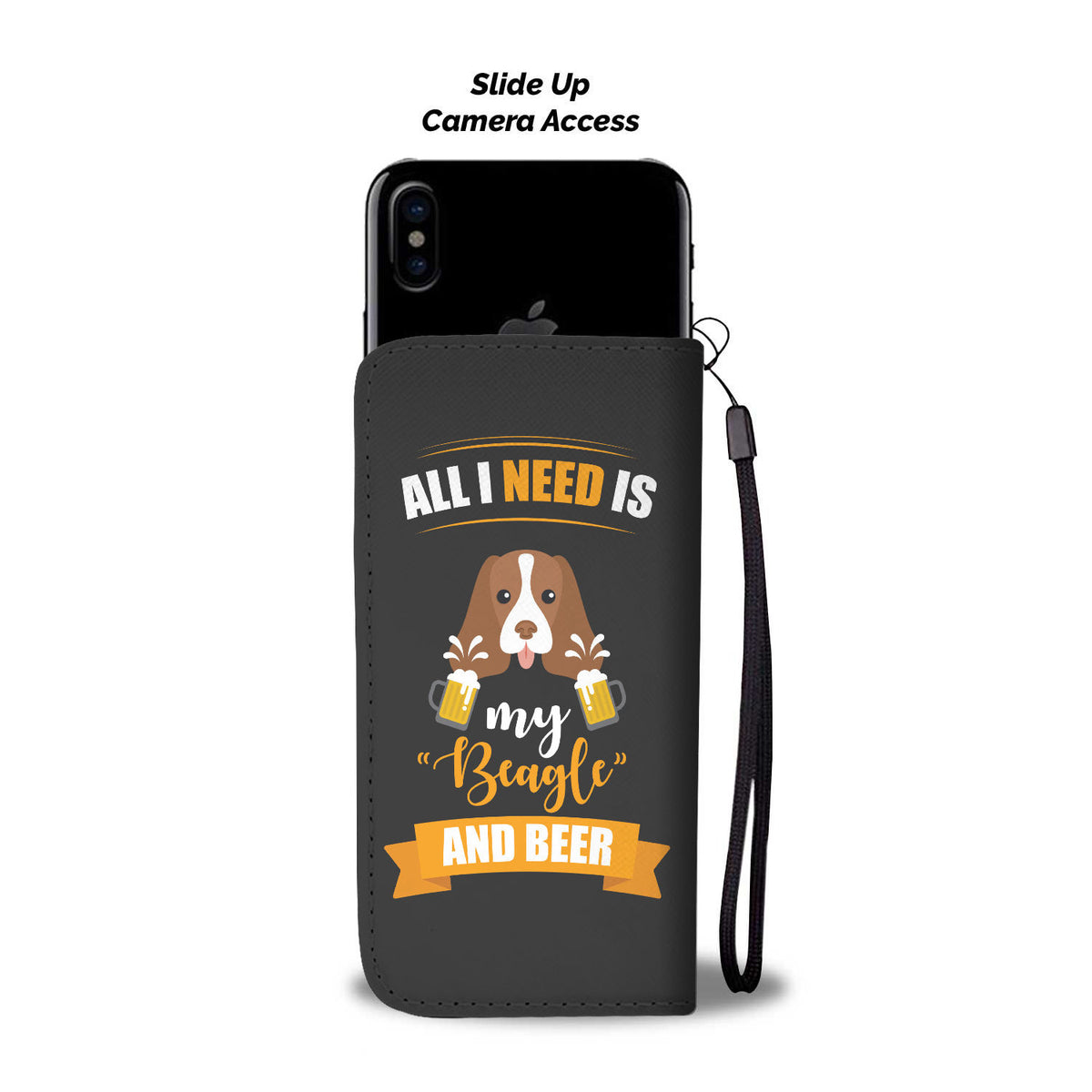 MODERN Beagle WALLET CASE