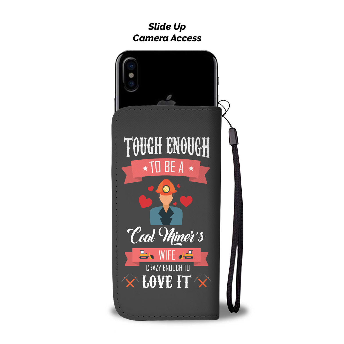 MODERN coal miner WALLET CASE