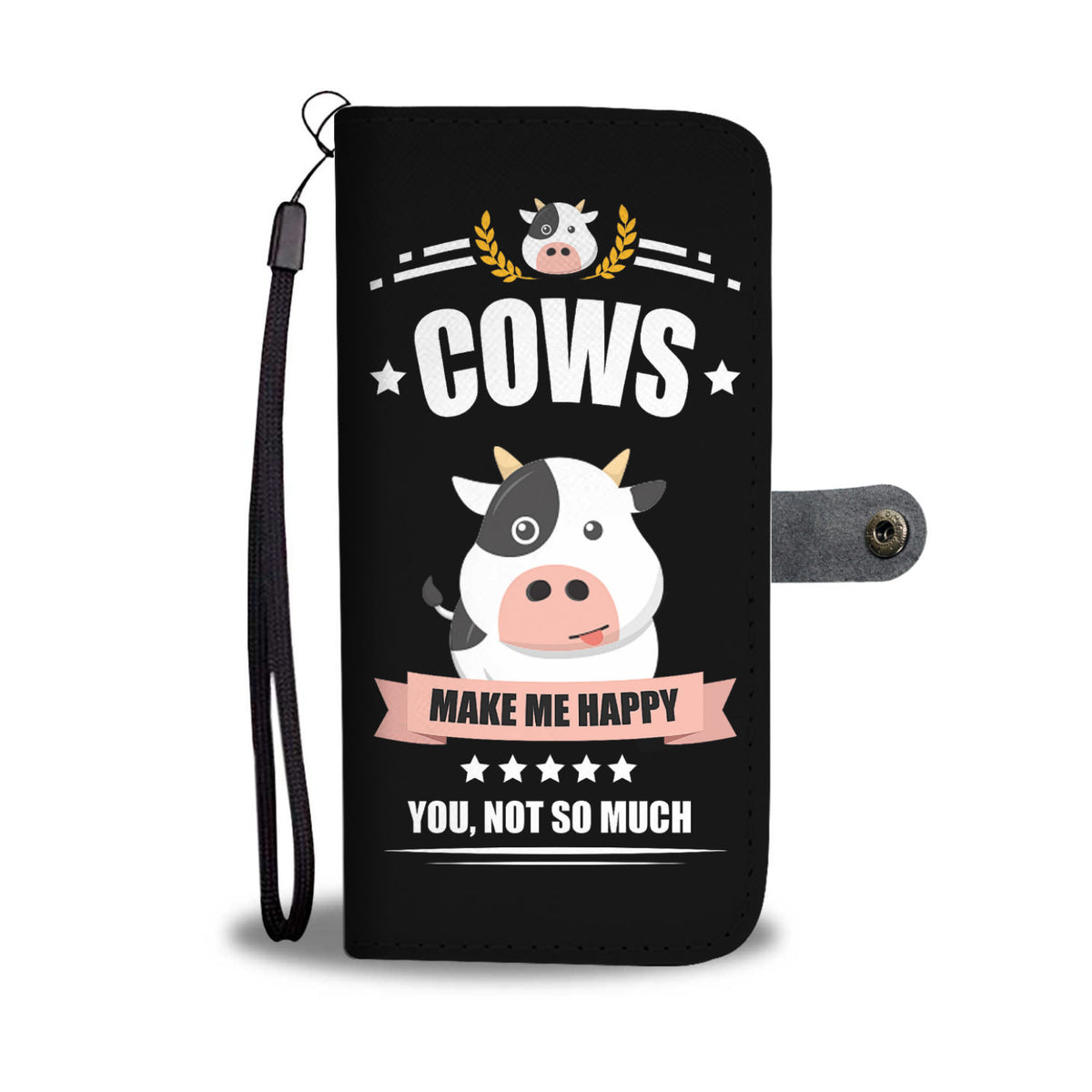 MODERN cow lover WALLET CASE