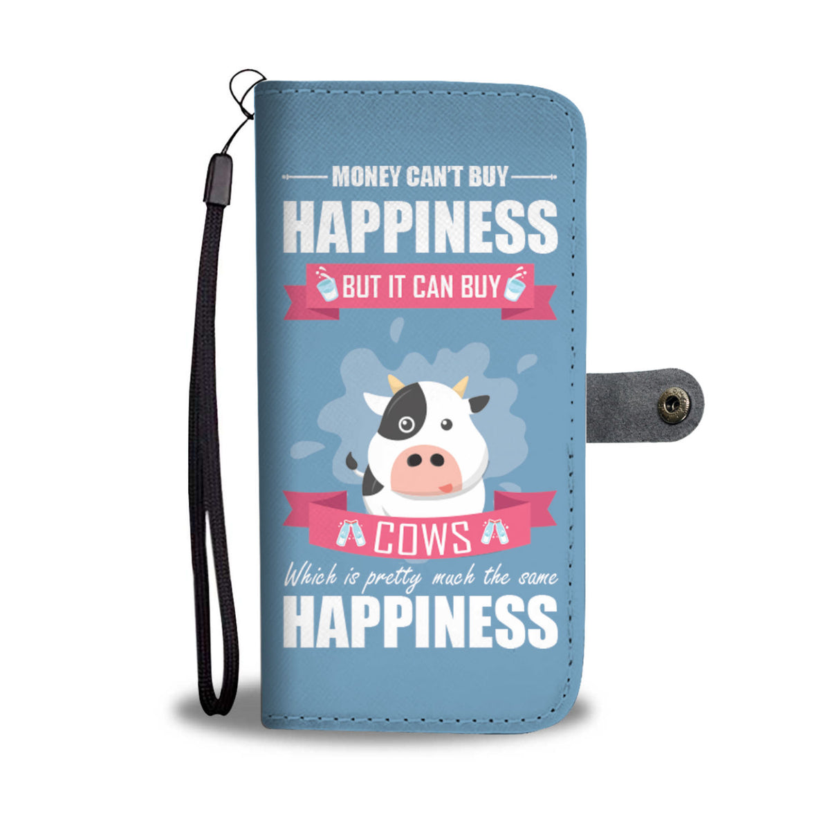 MODERN cow lover WALLET CASE