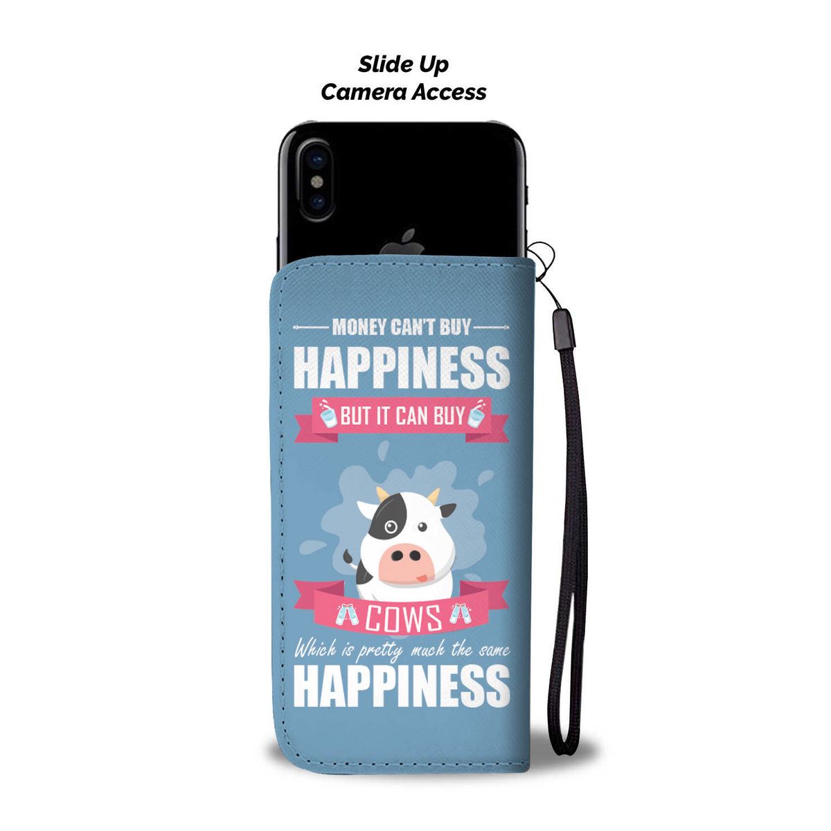 MODERN cow lover WALLET CASE