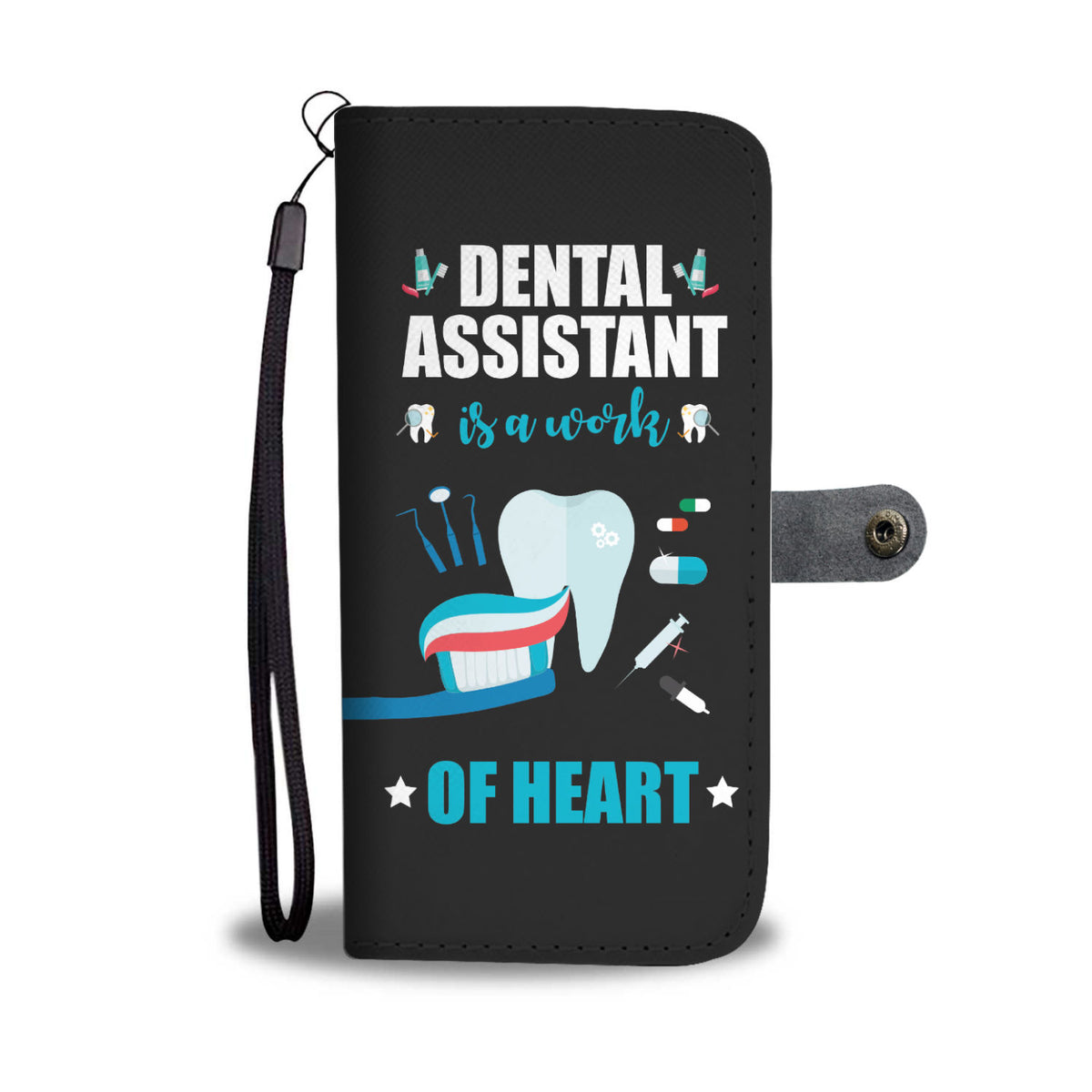 MODERN Dental assistant WALLET CASE