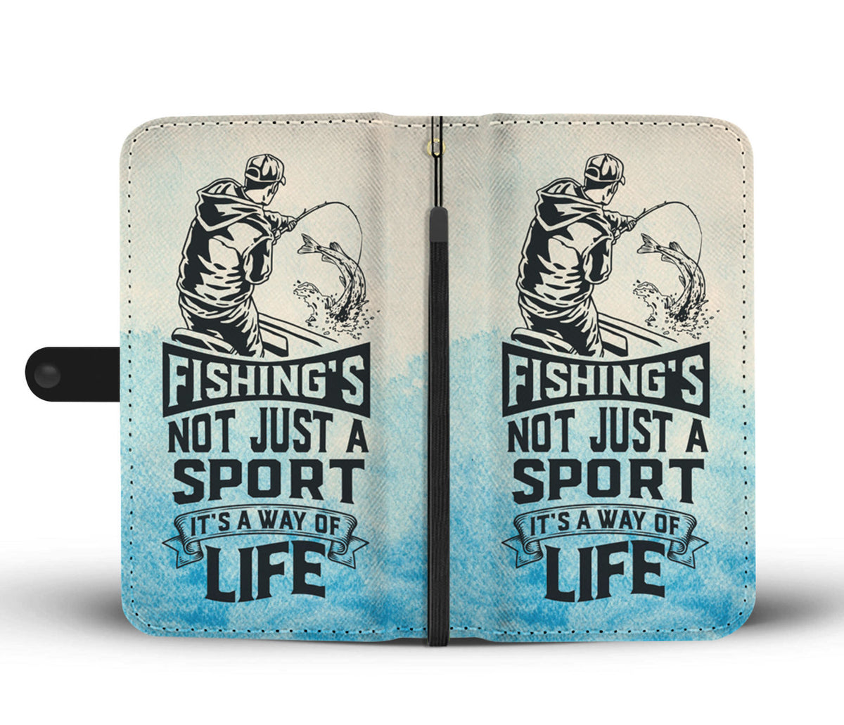 MODERN FISHING WALLET CASE