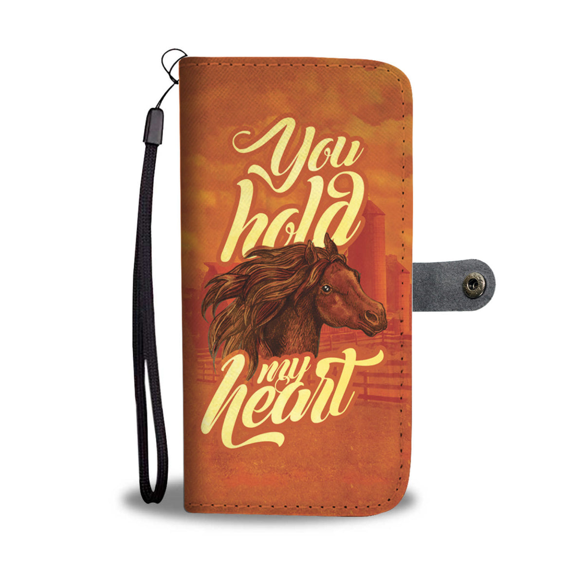 MODERN horses WALLET CASE