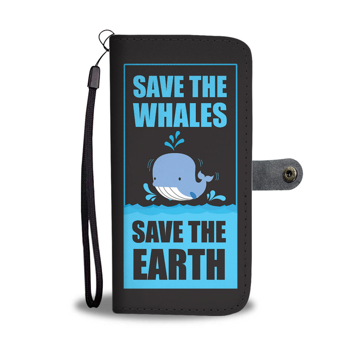 MODERN whales WALLET CASE