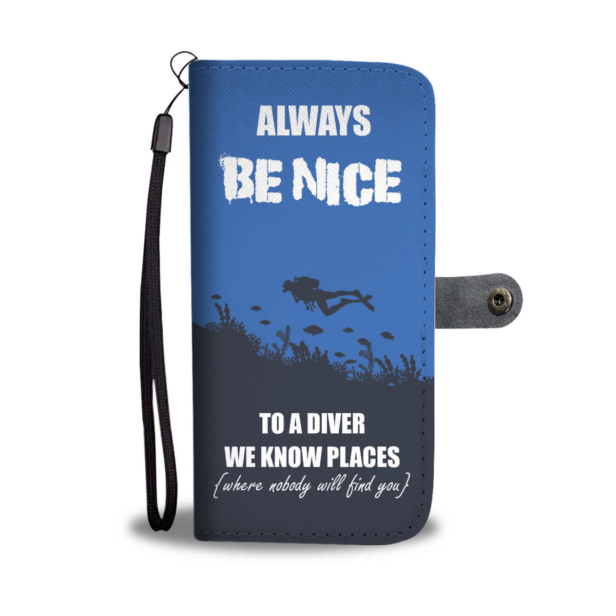 MODERN SCUBA WALLET CASE