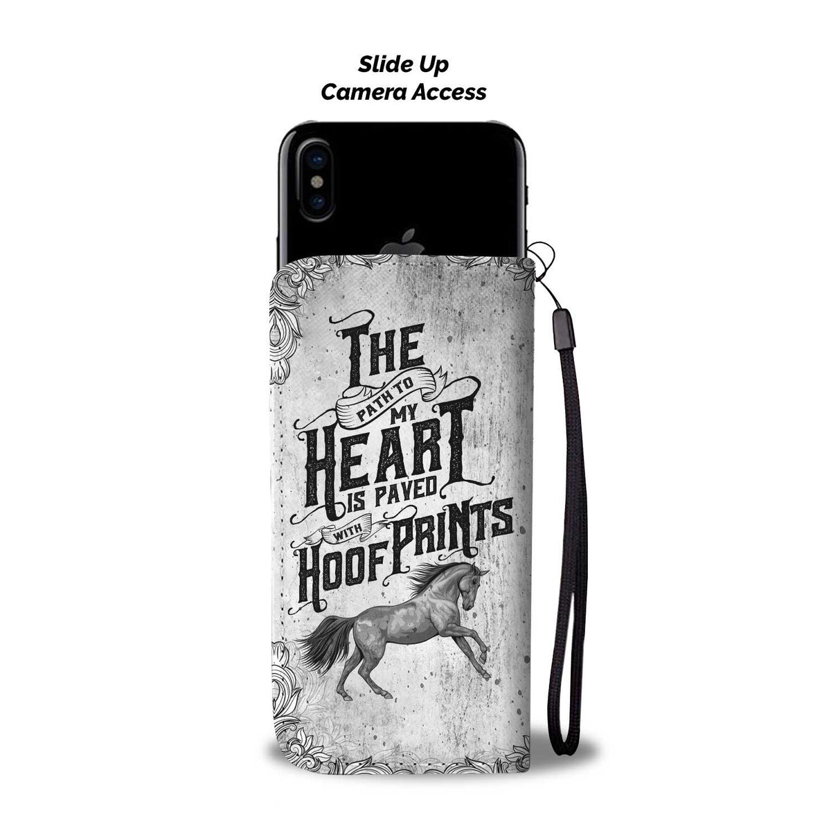 MODERN horse WALLET CASE