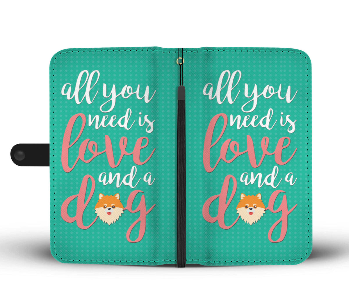 MODERN DOG WALLET CASE