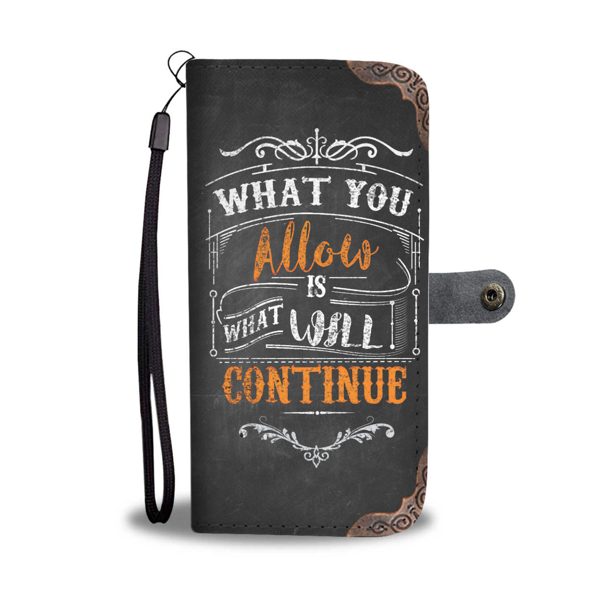 MODERN Quote WALLET CASE
