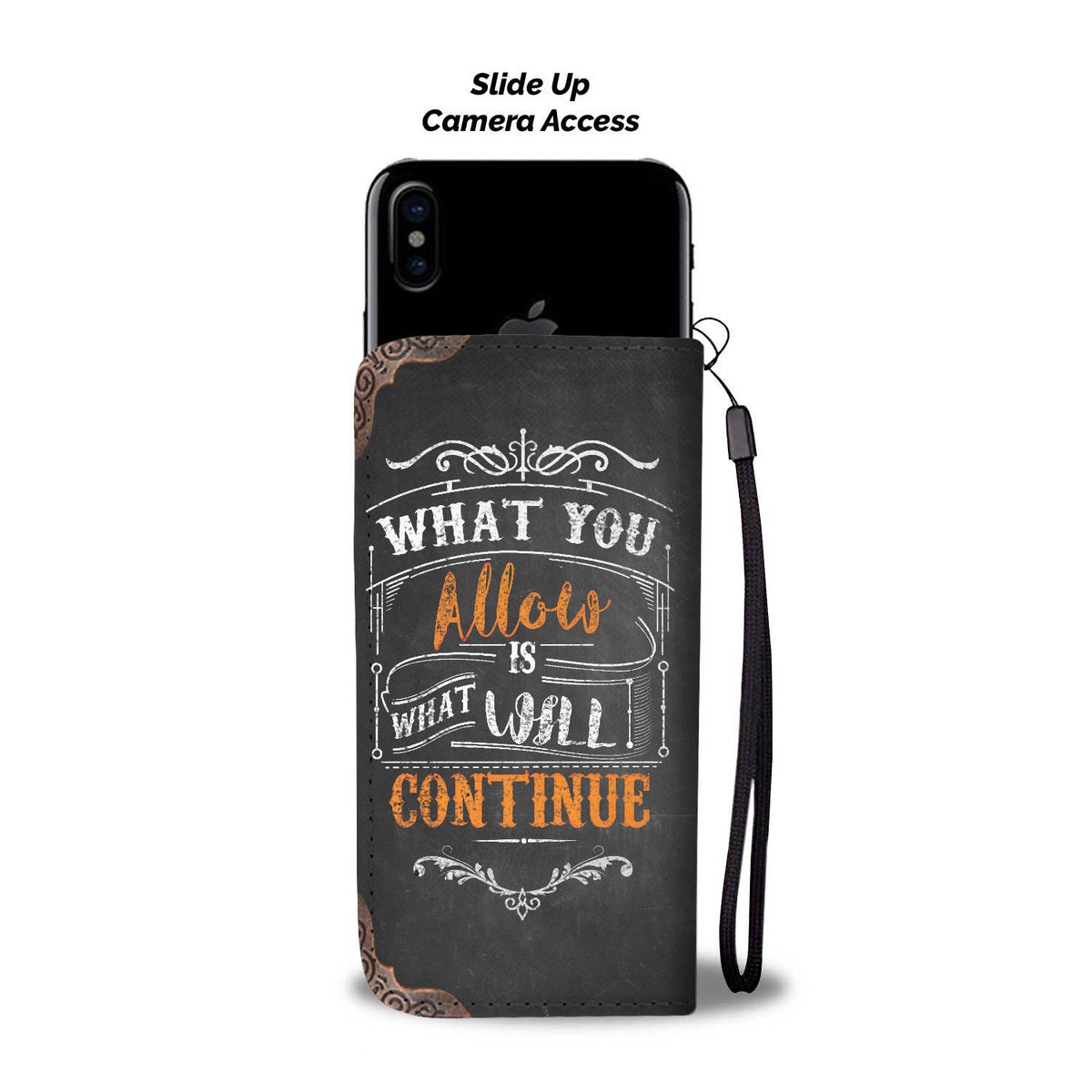 MODERN Quote WALLET CASE