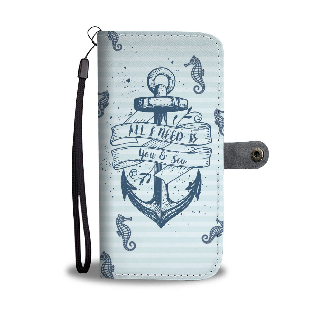 MODERN Sea horse WALLET CASE