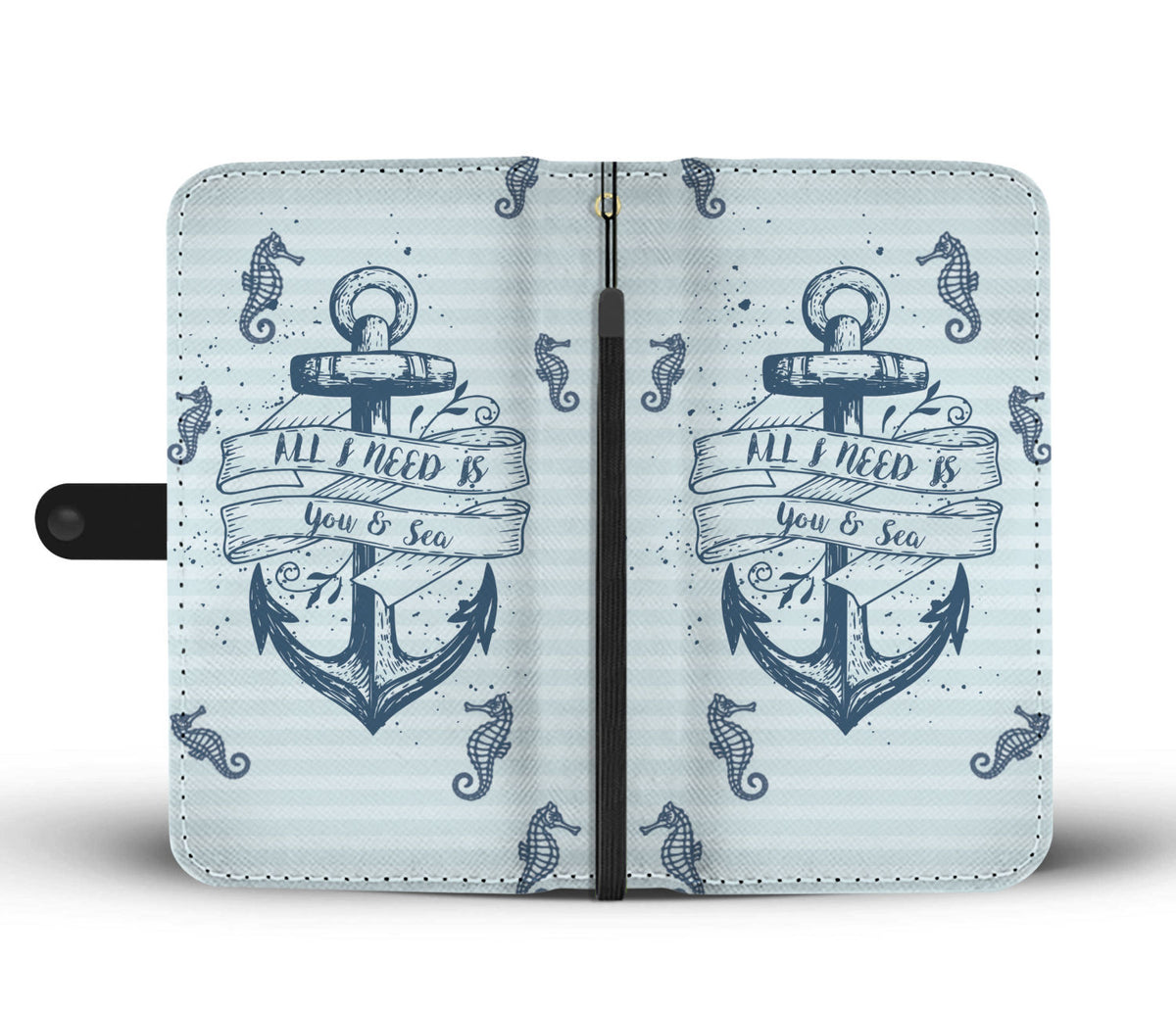 MODERN Sea horse WALLET CASE