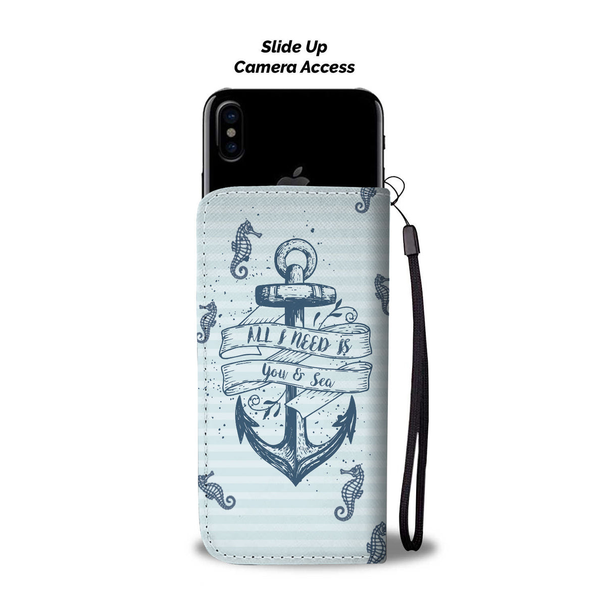 MODERN Sea horse WALLET CASE